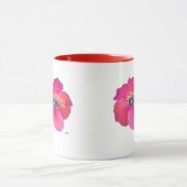Mug Yeux d'Hibiscus - rose (Centre)