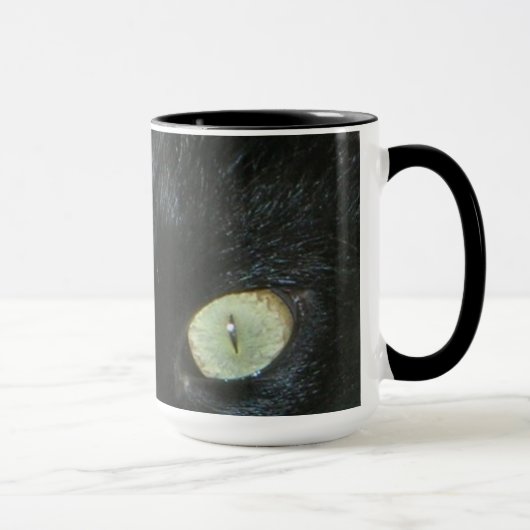 Mug - Yeux du chat noir (Droite)