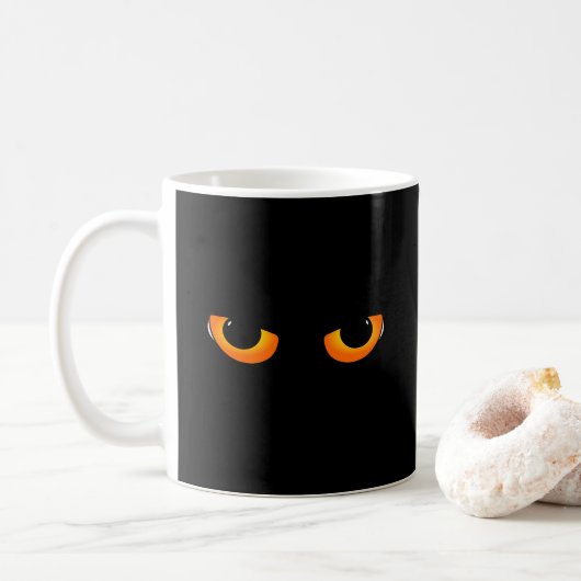Mug Yeux éffrayants (Avec donut)