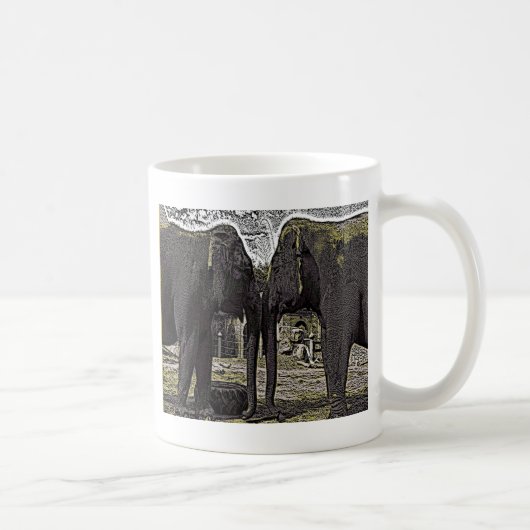 Mug Yeux éléphants (Droite)