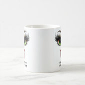 Mug Yeux fabuleux et féroces Visage drôle (Centre)