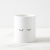 Mug Yeux fermés, juste cils (Centre)