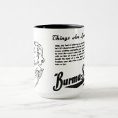 Mug Yeux pleins d'adoration de rasage de la Birmanie (Centre)