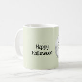 Mug Yeux verts Halloween Lune (Devant gauche)