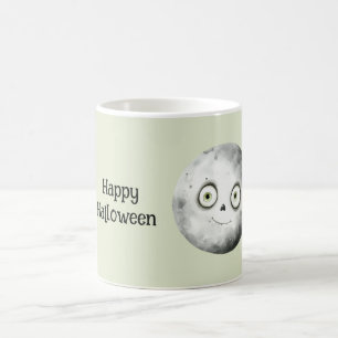 Mug Yeux verts Halloween Lune