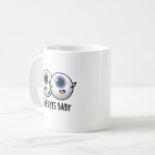 Mug Yeux Yeux Bébé Funny Ice Eyeballs Pun (Devant gauche)