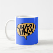 Mug Yikes ! Exclamation de bande dessinée (Gauche)