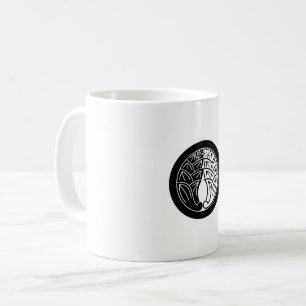Mug Yin et yang embrassant des gingembres japonais en 