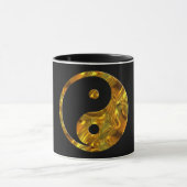 Mug Yin & Yang GOLD | noir (Centre)