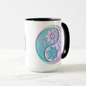Mug Yin Yang Pastel (Devant droit)