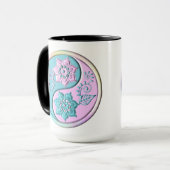 Mug Yin Yang Pastel (Devant gauche)