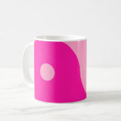 Mug Yin Yang rose (Devant gauche)