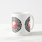 Mug Yin Yang Tattoo Yantra (Devant droit)