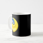 Mug Yin Yang Ukraine Bleu Et Jaune (Devant gauche)