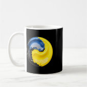 Mug Yin Yang Ukraine Bleu Et Jaune (Gauche)