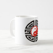 Mug Yin Yang Yantra Tattoo (Devant gauche)