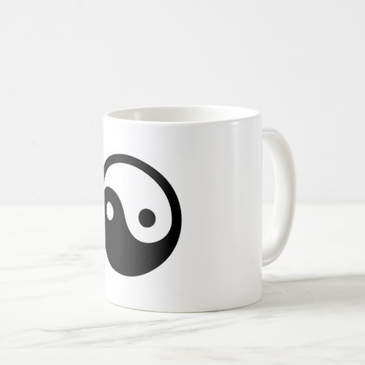 Mug ying et yang (Devant droit)