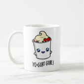 Mug Yo-gurt Gurl Funny Yaourt Pun (Gauche)