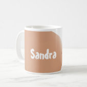 Mug YO MA MAMAN de BÉBÉ - personnalisée avec le nom (Devant gauche)