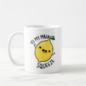 Mug Yo Ma Squeeze Principale Funny Pun citron (Gauche)