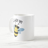 Mug Yo Wasp Up Funny Bug Pun (Devant gauche)