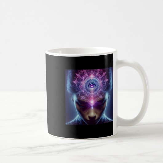 Mug Yoga Ajna Conscience Troisième Œil Chakra Brahman (Droite)