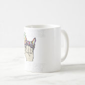 Mug Yoga Chakra Brass Knuckles Drôle Méditation Zen St (Devant droit)