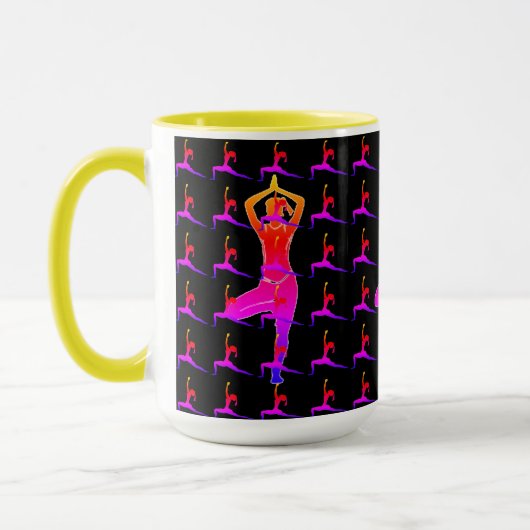 Mug Yoga coloré (Gauche)