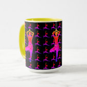 Mug Yoga coloré (Devant gauche)