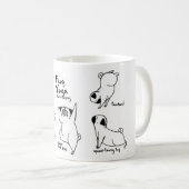 Mug Yoga de carlin (Devant droit)