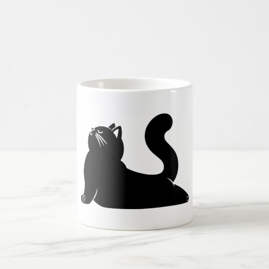 Mug *Yoga de chat #17 Art numérique (Centre)