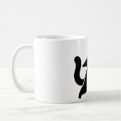 Mug *Yoga de chat #19 Art numérique (Gauche)