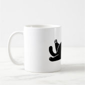 Mug *Yoga de chat #6 Art numérique (Gauche)