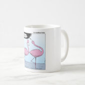 Mug yoga de flamant (Devant droit)