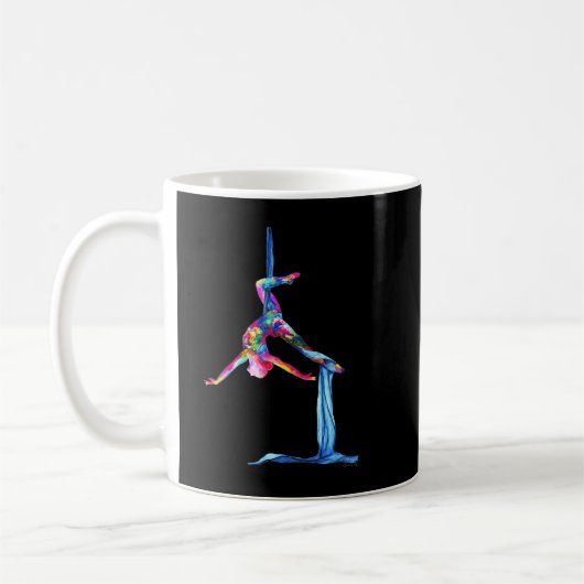 Mug Yoga en soie aérienne (Gauche)