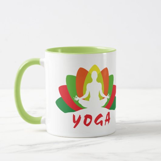 Mug Yoga Flor de Loto (Gauche)