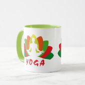 Mug Yoga Flor de Loto (Devant gauche)