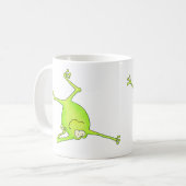 Mug Yoga Grenouille sur les Épaules (Devant gauche)