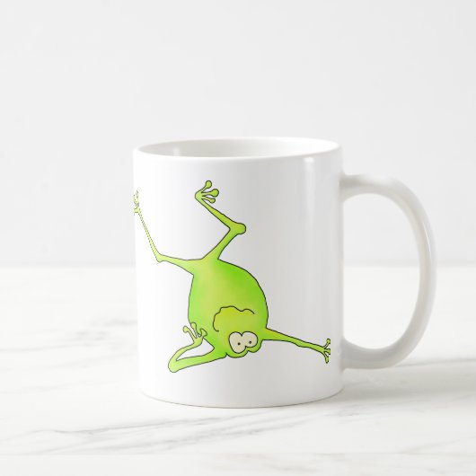 Mug Yoga Grenouille sur les Épaules (Droite)