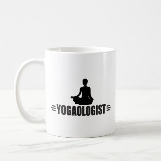 Mug Yoga humoristique (Gauche)