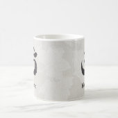 Mug YOGA Instructeur d'aquarelle méditation Pose Om SI (Centre)