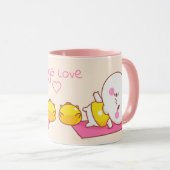 Mug Yoga Love (Devant droit)