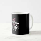 Mug Yoga Lover | Will Yoga Pour Vin (Devant droit)