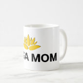 Mug Yoga Mom Lotus Flower Coffee Cup (Devant droit)