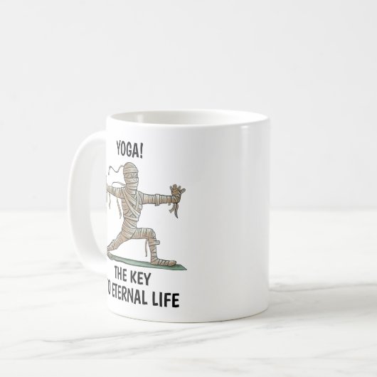 Mug Yoga Mummy (Devant gauche)
