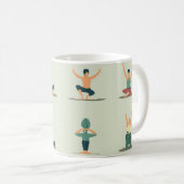 Mug Yoga, pilates, thématique (Devant droit)