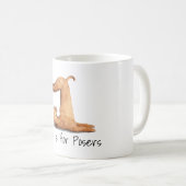 Mug Yoga Poser Drôle Chien (Devant droit)