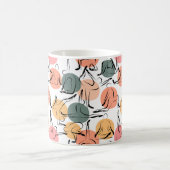 Mug Yoga poses pattern | Yoga seamless pattern 13 (Centre)