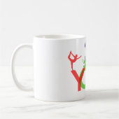 Mug Yoga Poses Silhouettes Thunder_Cove (Gauche)