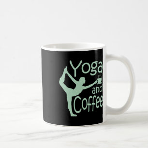 Mug Yoga pour femmes avec citations Yoga et café